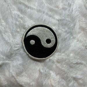 Yin Yang Embroidered Patch
